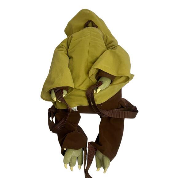 Disney Parks Star Wars Yoda Plush Backpack - Picture 3 of 6